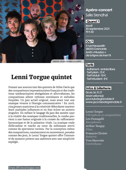 Lenni Torgue Quintet