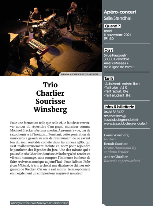 Trio Charlier Sourisse Winsberg