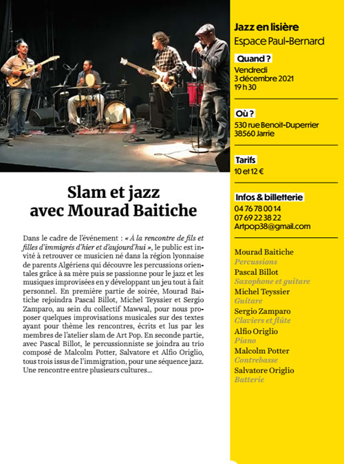 Slam Jazz Mourad Baitiche