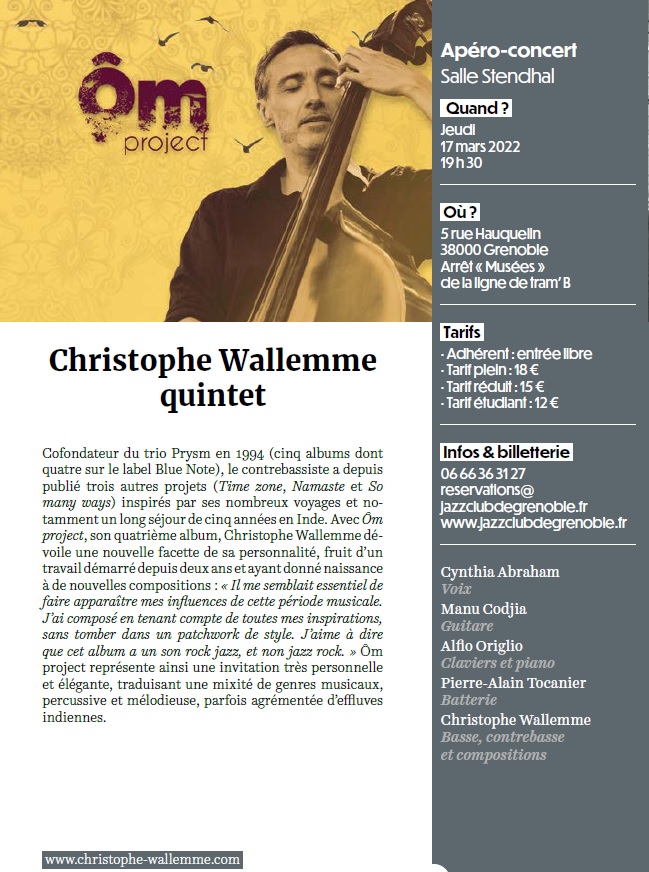 Christophe Wallemme Quintet