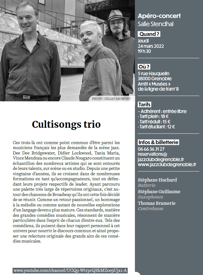 Cultisongs Trio