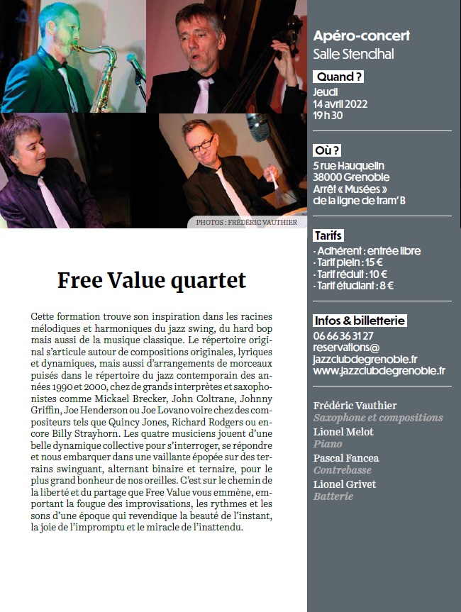 Free Value Quartet