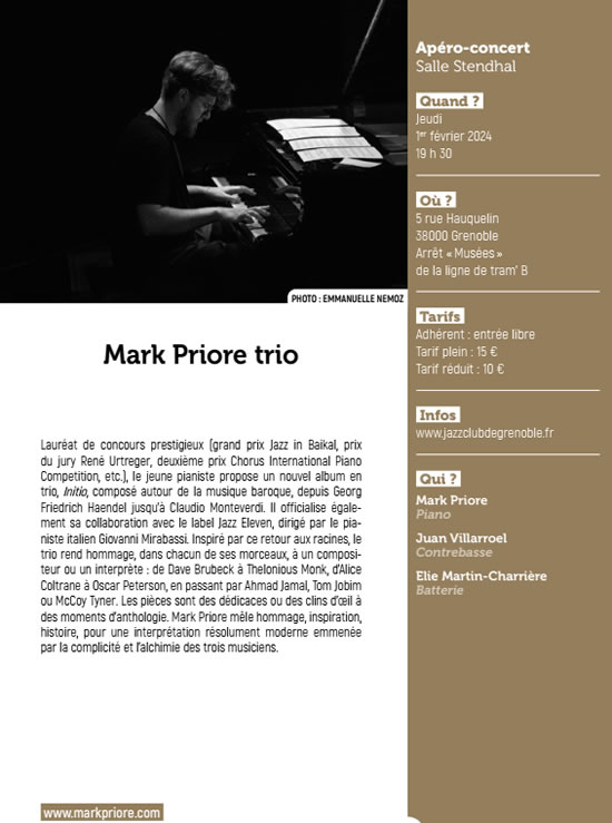 Mark Priore trio