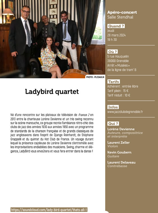 Ladybird quartet