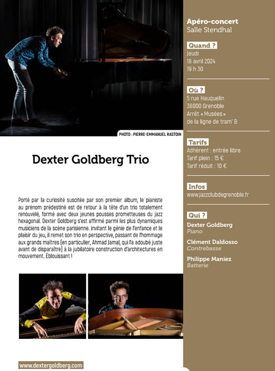 Dexter Goldberg Trio