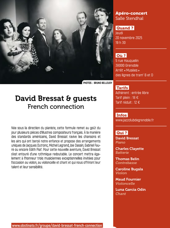 David Bressat & guests