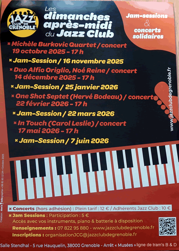 Programme Dimanches saison 25-26