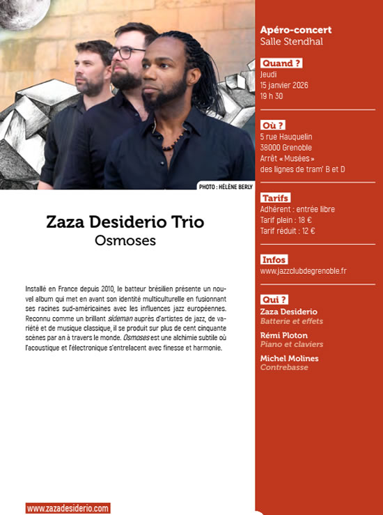Zaza Desiderio Trio