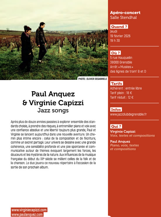 Paul Anquez & Virginie Capizzi