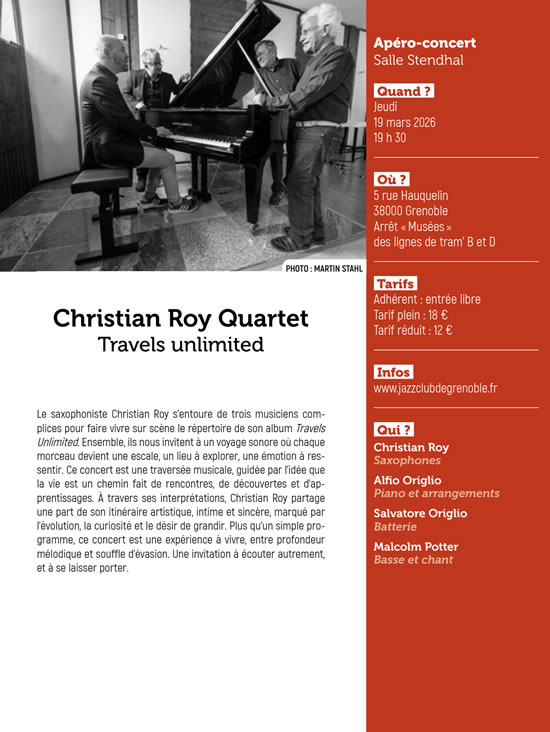 Christian Roy Quartet