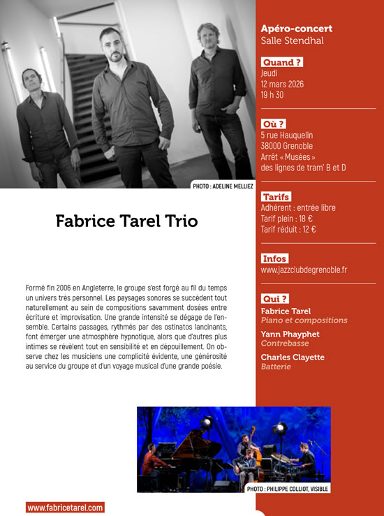 Fabrice Tarel Trio