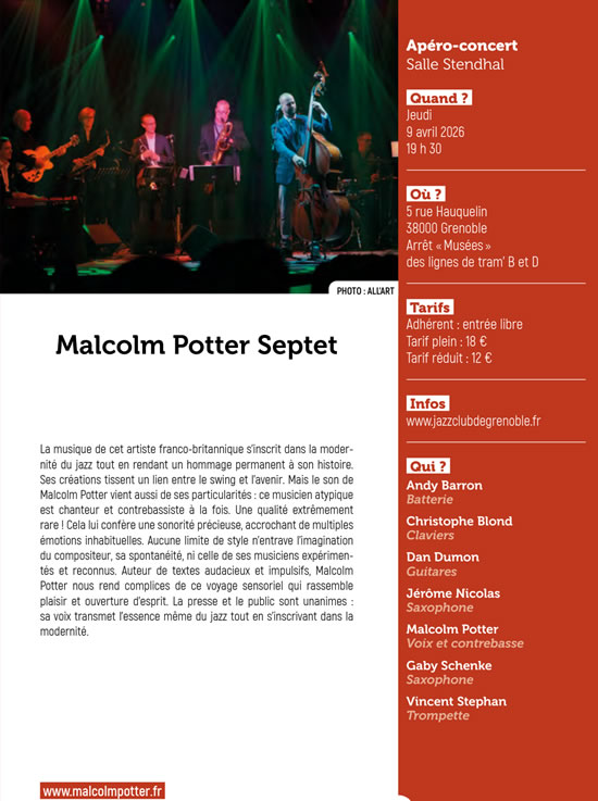 Malcolm Potter Septet