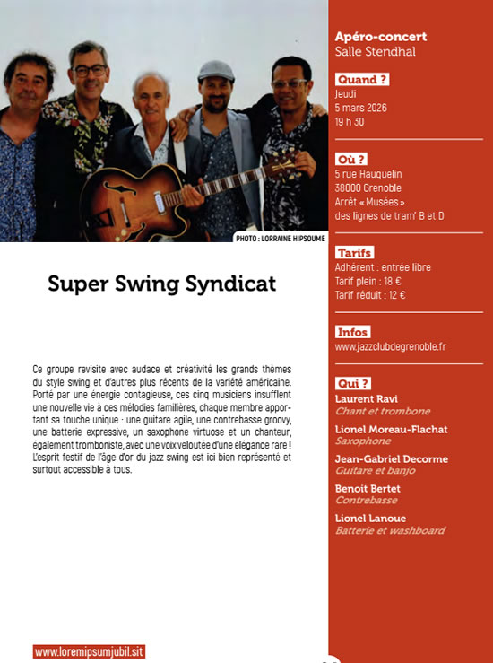Super Swing Syndicat