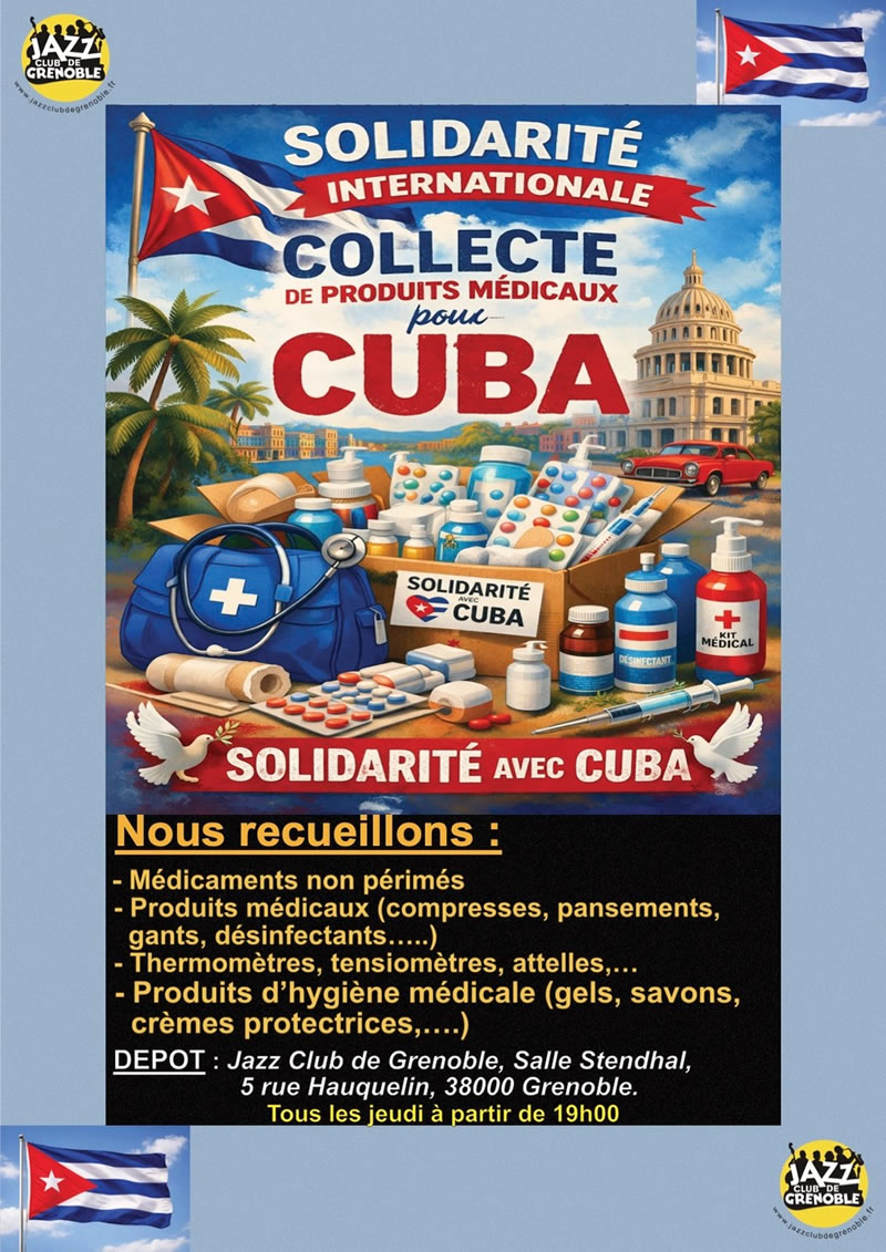 Collecte pour Cuba